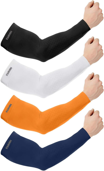 KMMIN Arm Sleeves UV Protection for Driving Cycling Golf Basketball